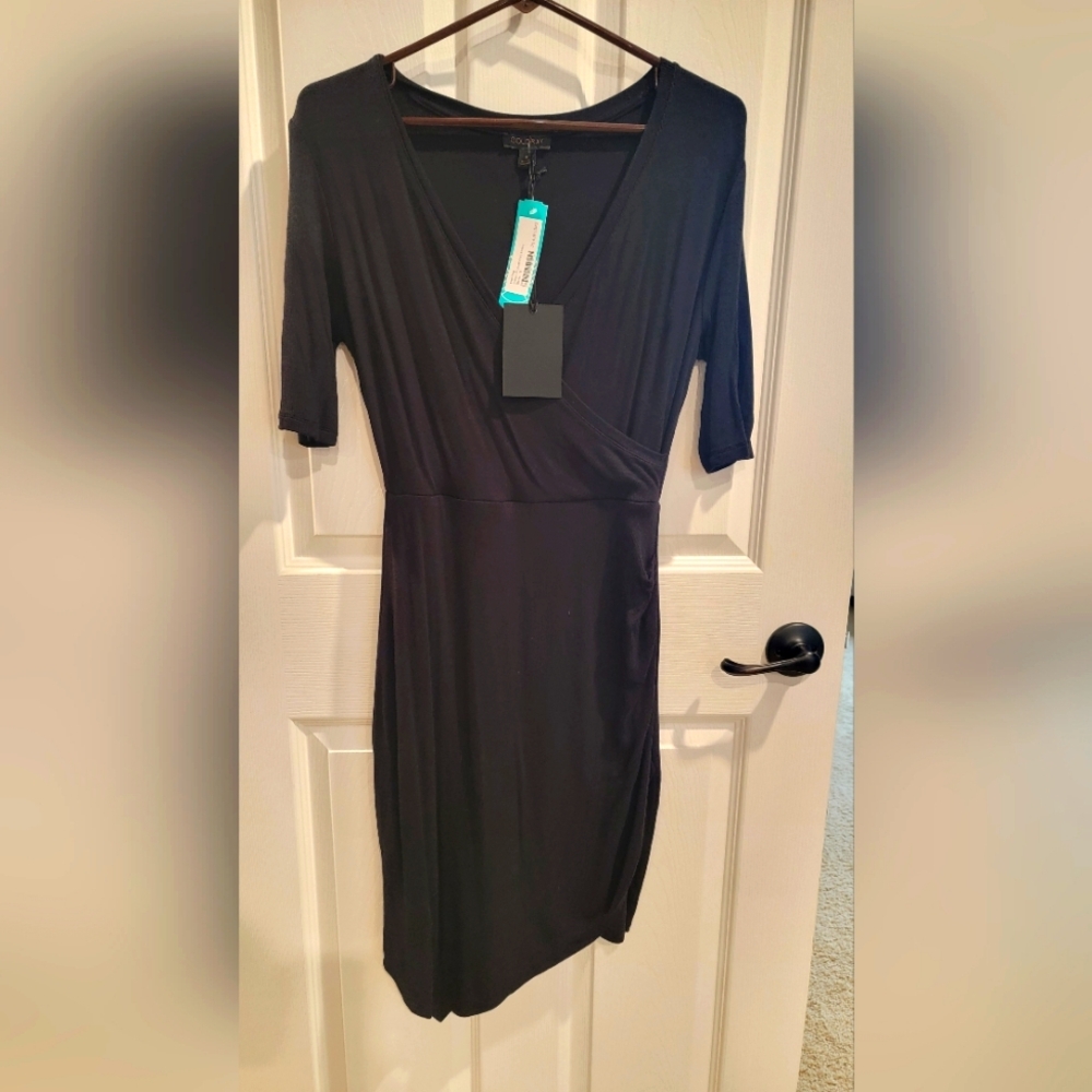 Black casual dress